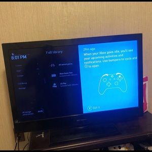 I am currently selling my TV for $75.